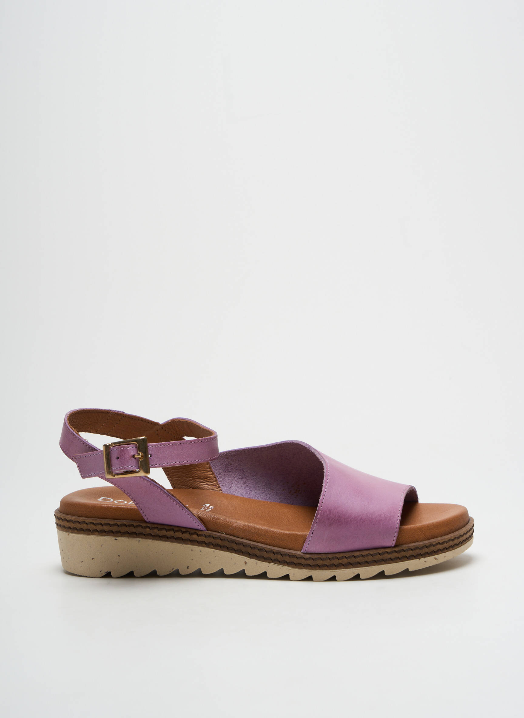 Sandalai/nu pėdos lygus medžiaga kulnas nuo 4 iki 6 cm violetinis DORKING moteris