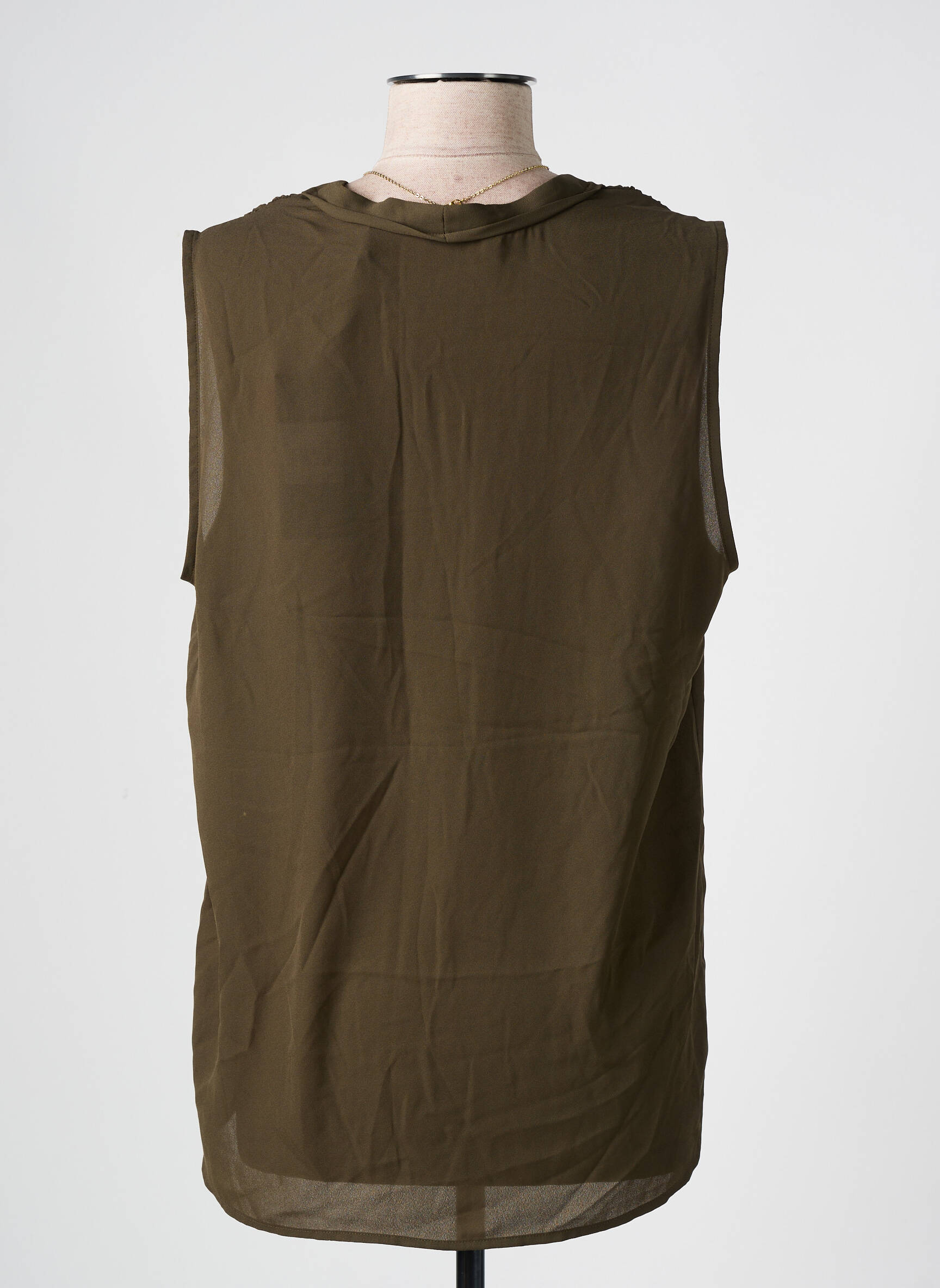 Viršūnė sklandi forma be rankų žalias SCOTCH & SODA moteris