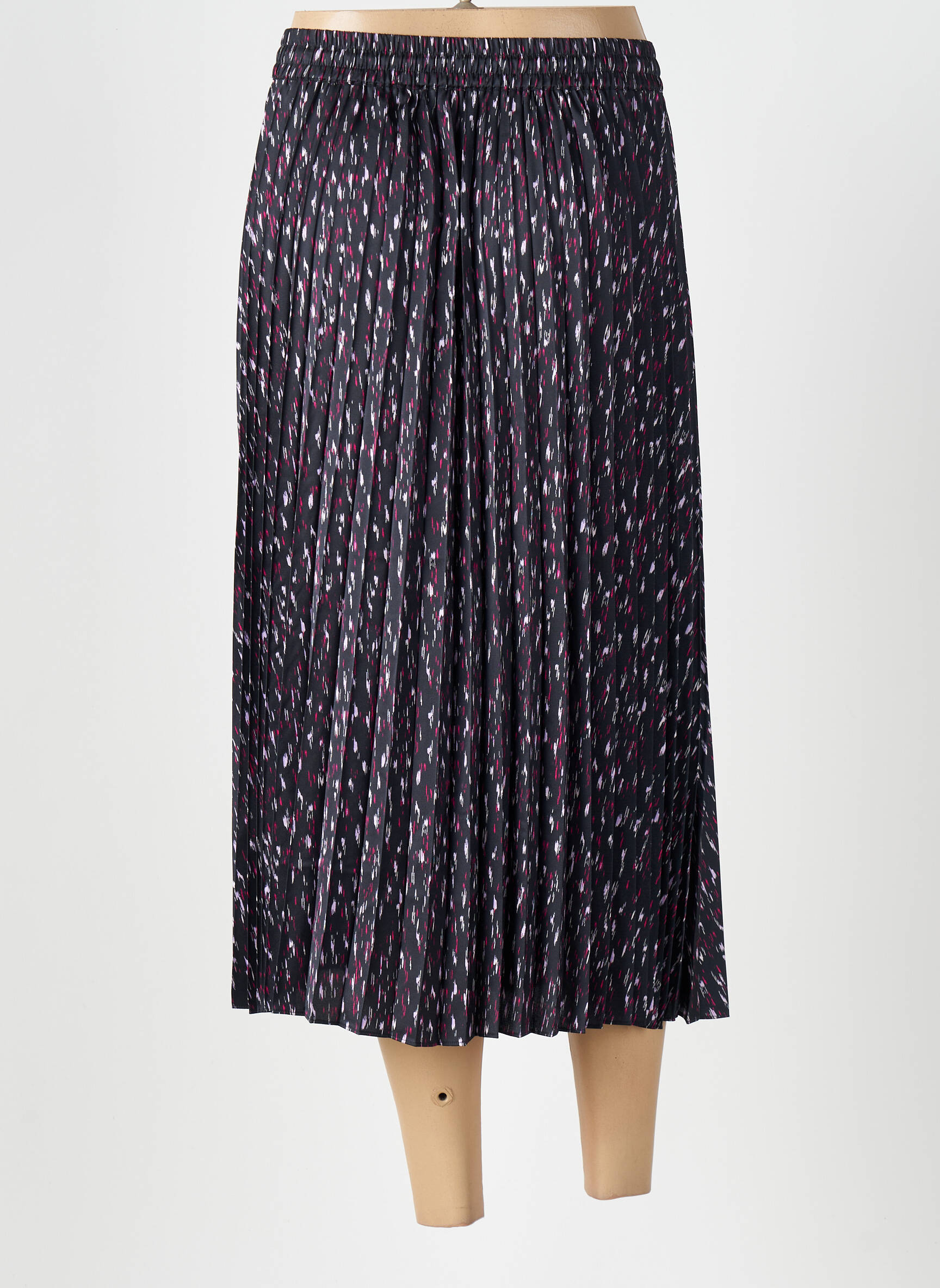 Pusilgis sijonas tamprumas juodas SCOTCH & SODA moteris