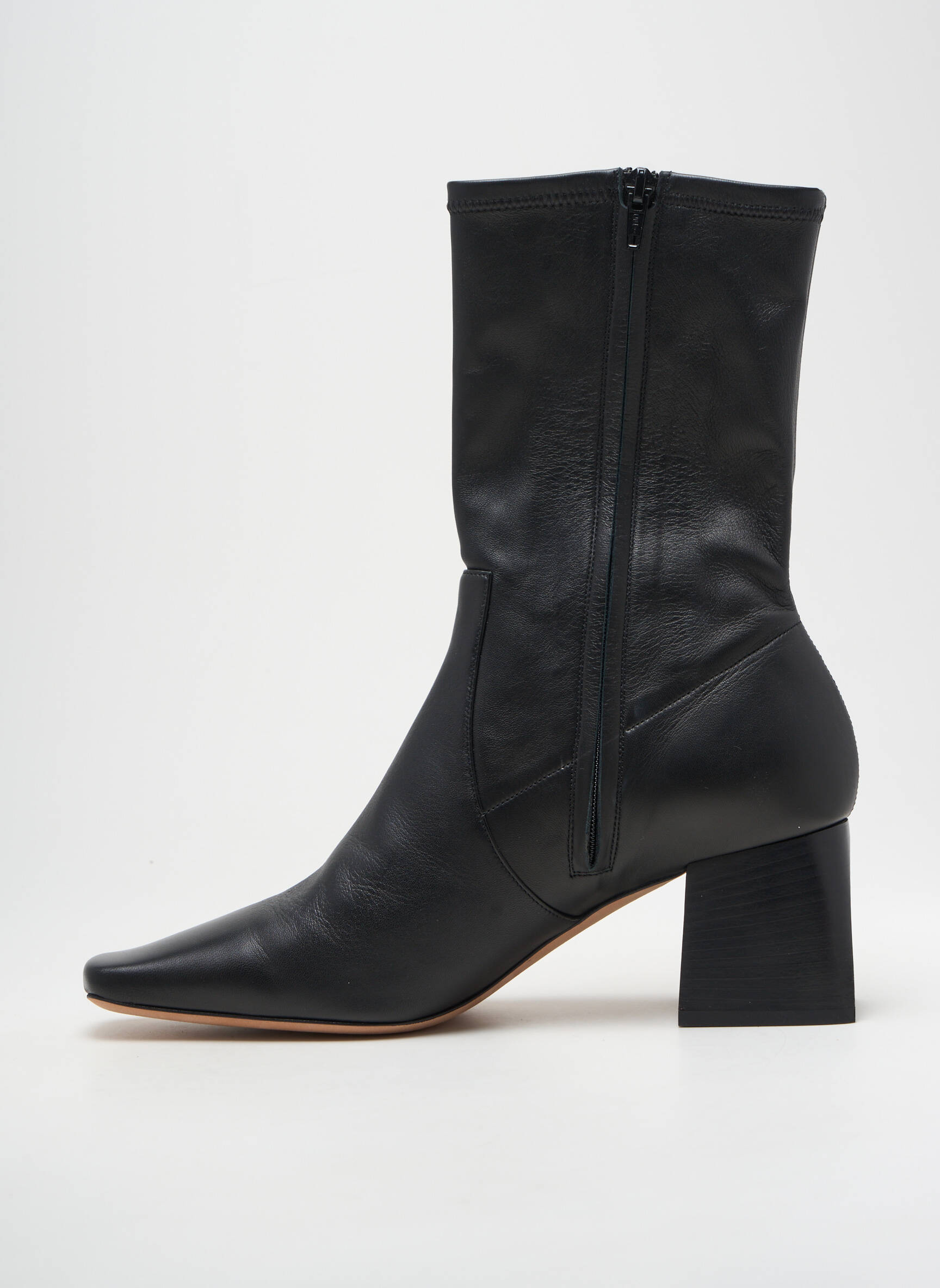 Batai/botai lygus medžiaga kulnas nuo 4 iki 6 cm juodas HUGO BOSS moteris