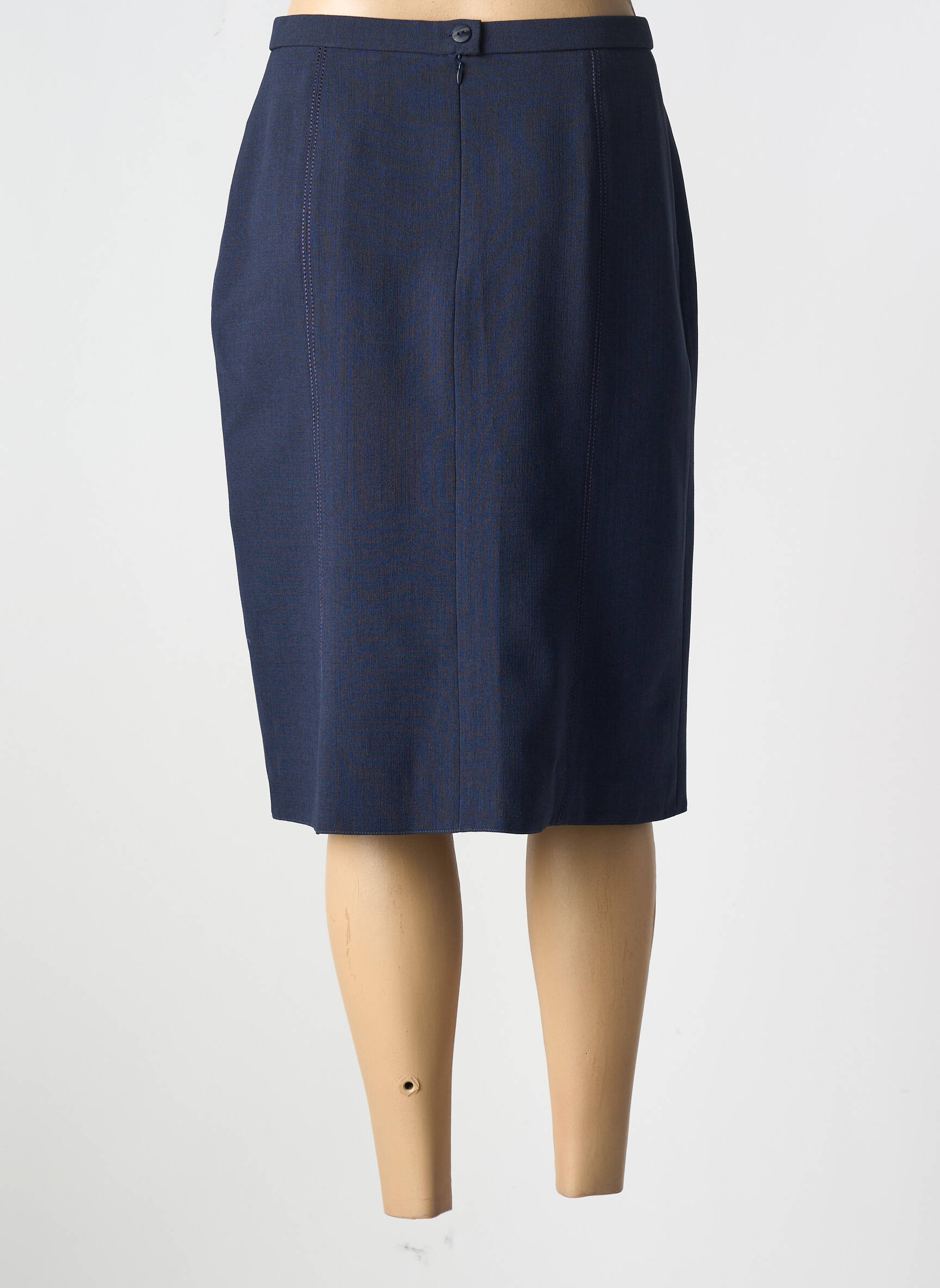 Pusilgis sijonas pincetų dydis mėlyna GUY DUBOUIS moteris