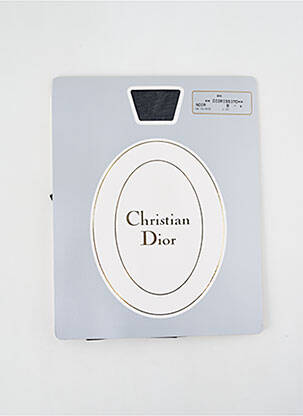 Kojinės tamprumas juodas CHRISTIAN DIOR moteris
