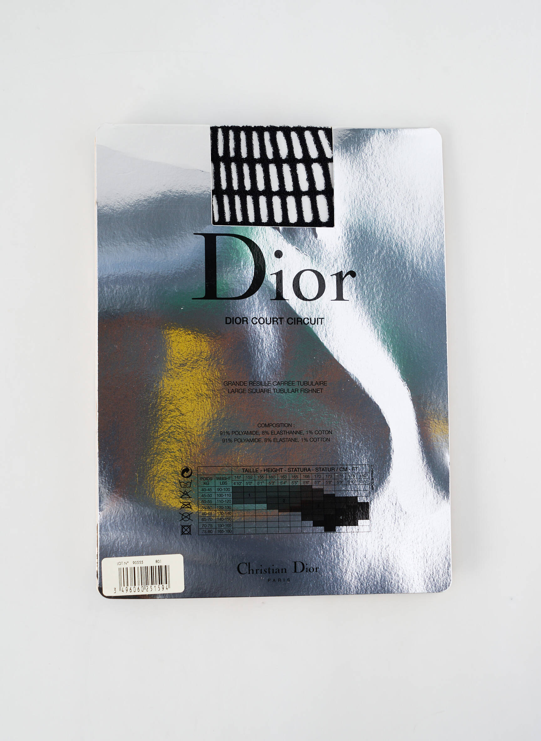 Kojinės tamprumas juodas DIOR moteris