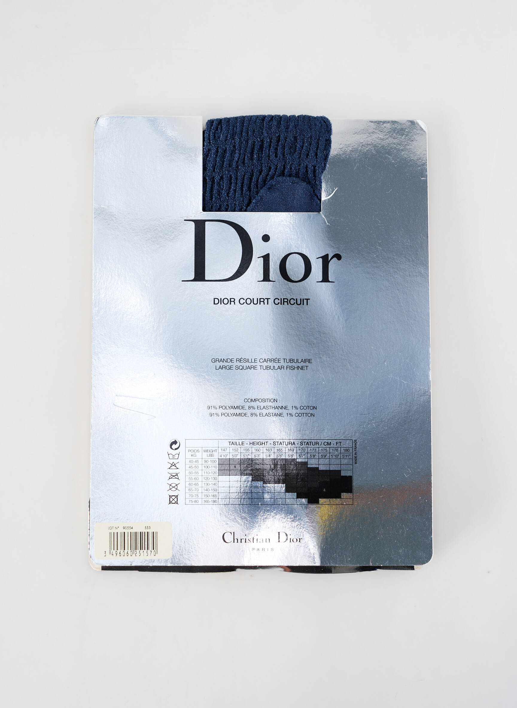 Kojinės tamprumas mėlyna DIOR moteris