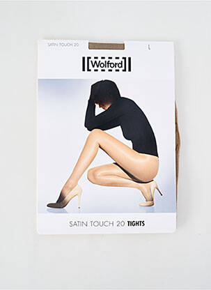 Kojinės tamprumas kremas WOLFORD moteris