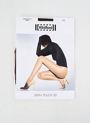 Kojinės tamprumas rudas WOLFORD moteris