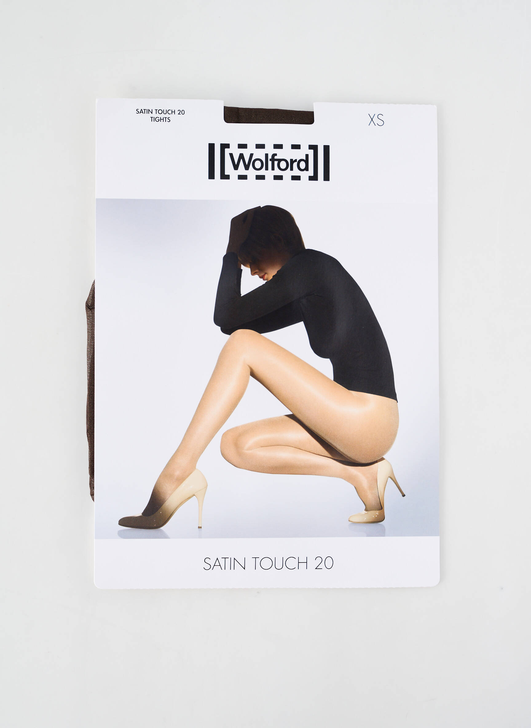 Kojinės tamprumas rudas WOLFORD moteris