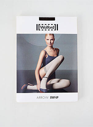 Bas fantazijos raštas rudas WOLFORD moteris