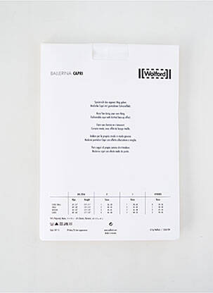Legingas tamprumas baltas WOLFORD moteris