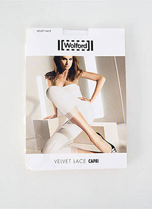 Legingas tamprumas baltas WOLFORD moteris