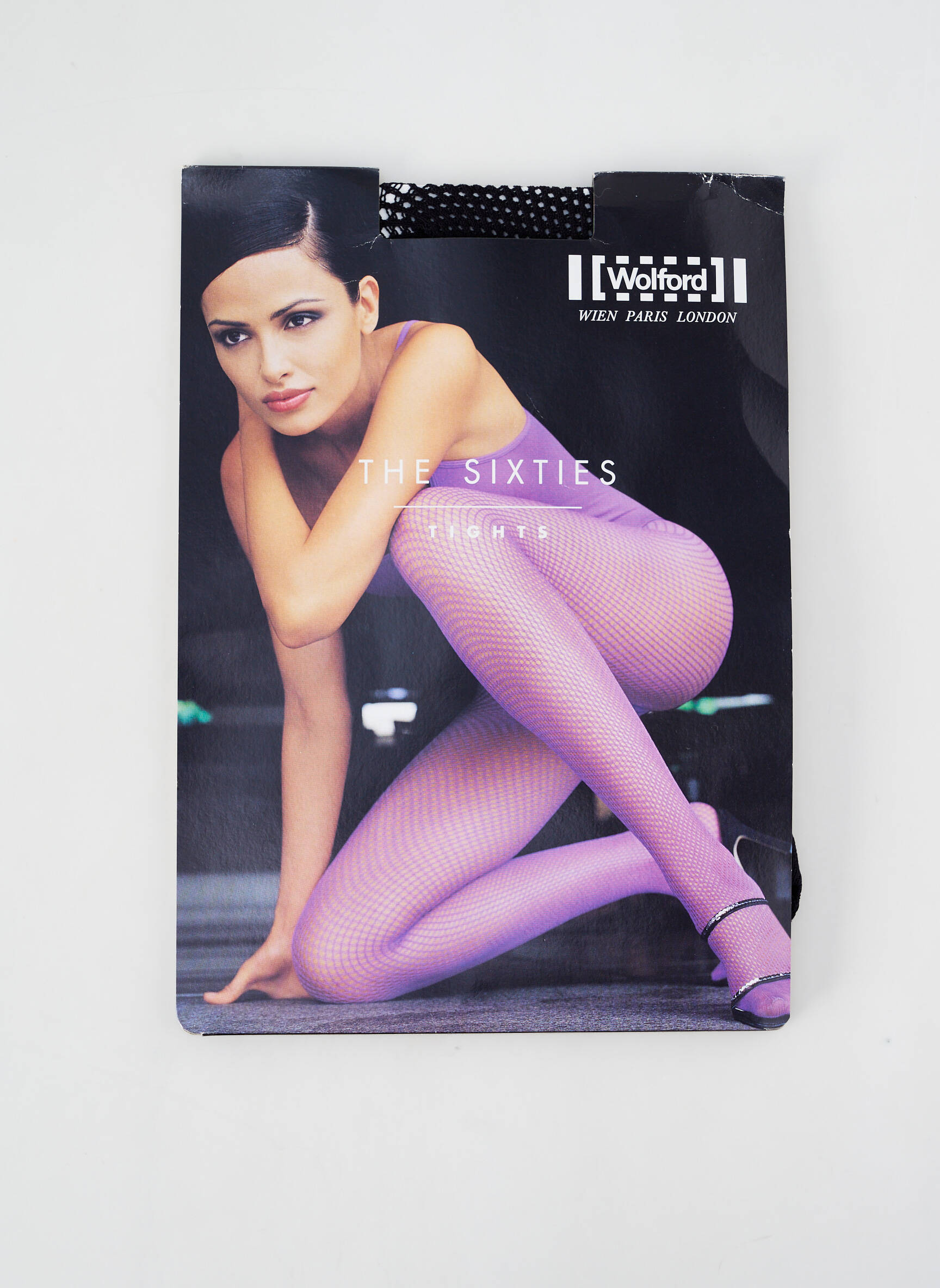 Kojinės tamprumas juodas WOLFORD moteris