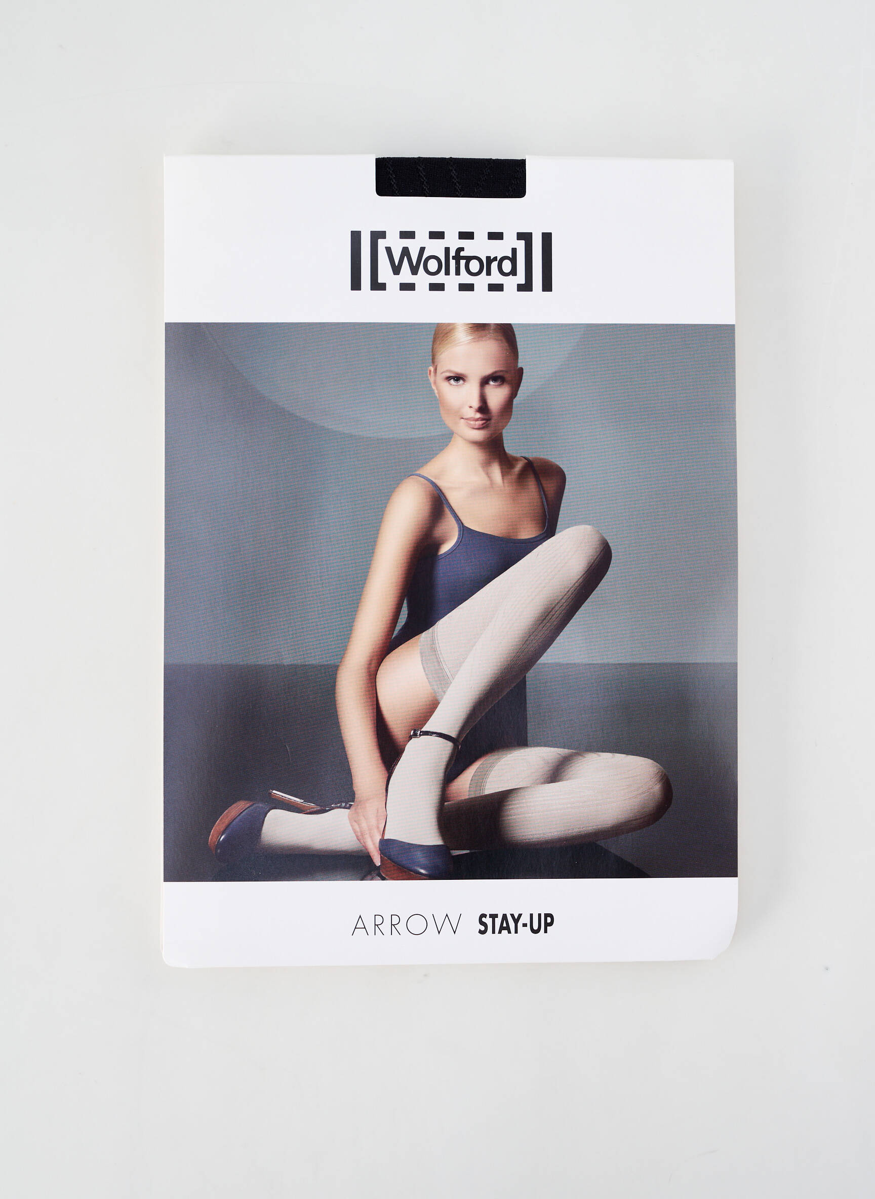 Bas fantazijos raštas juodas WOLFORD moteris