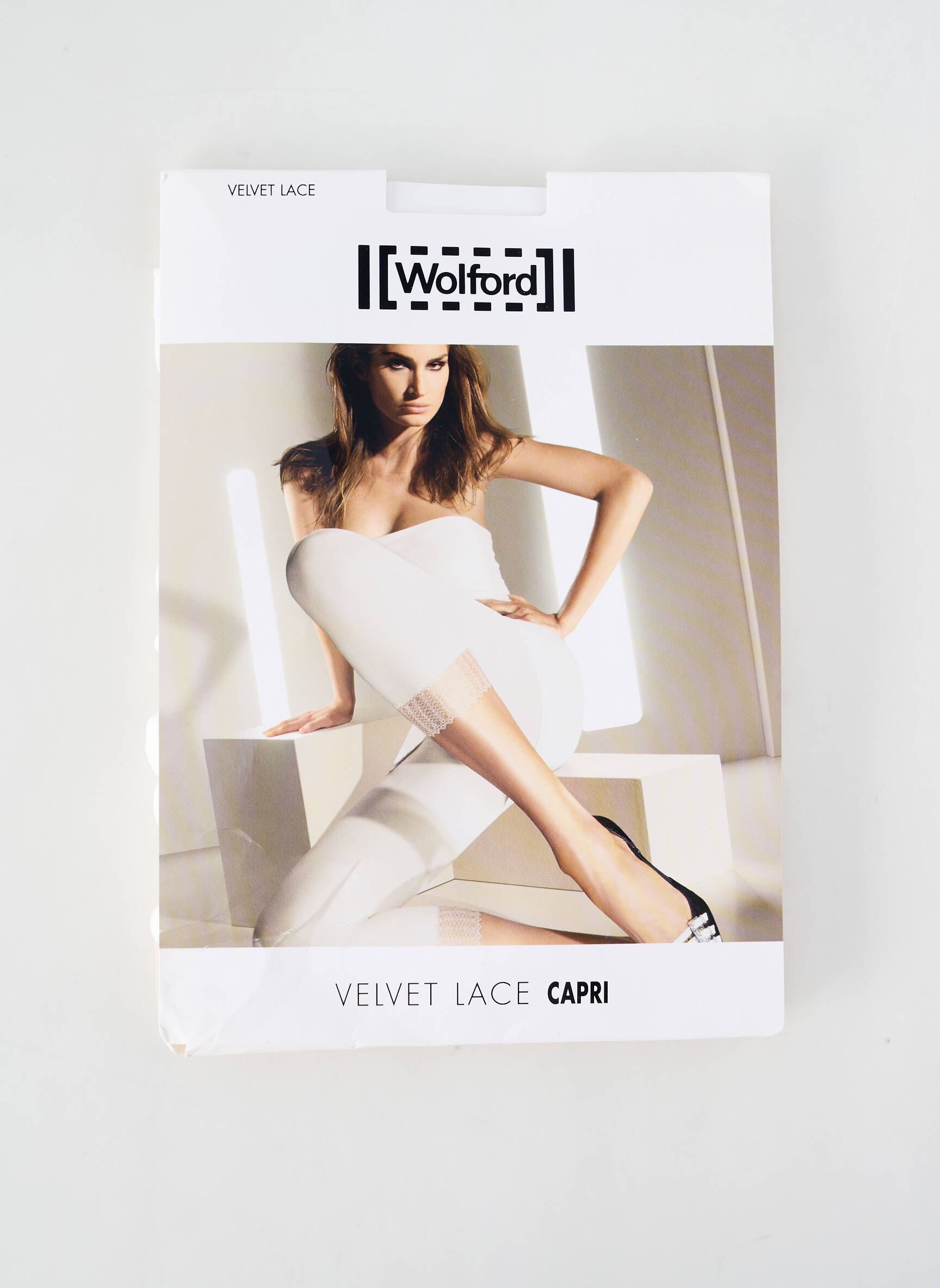 Legingas tamprumas baltas WOLFORD moteris