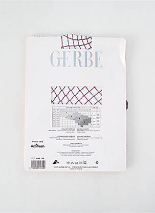 Kojinės tamprumas violetinis GERBE moteris
