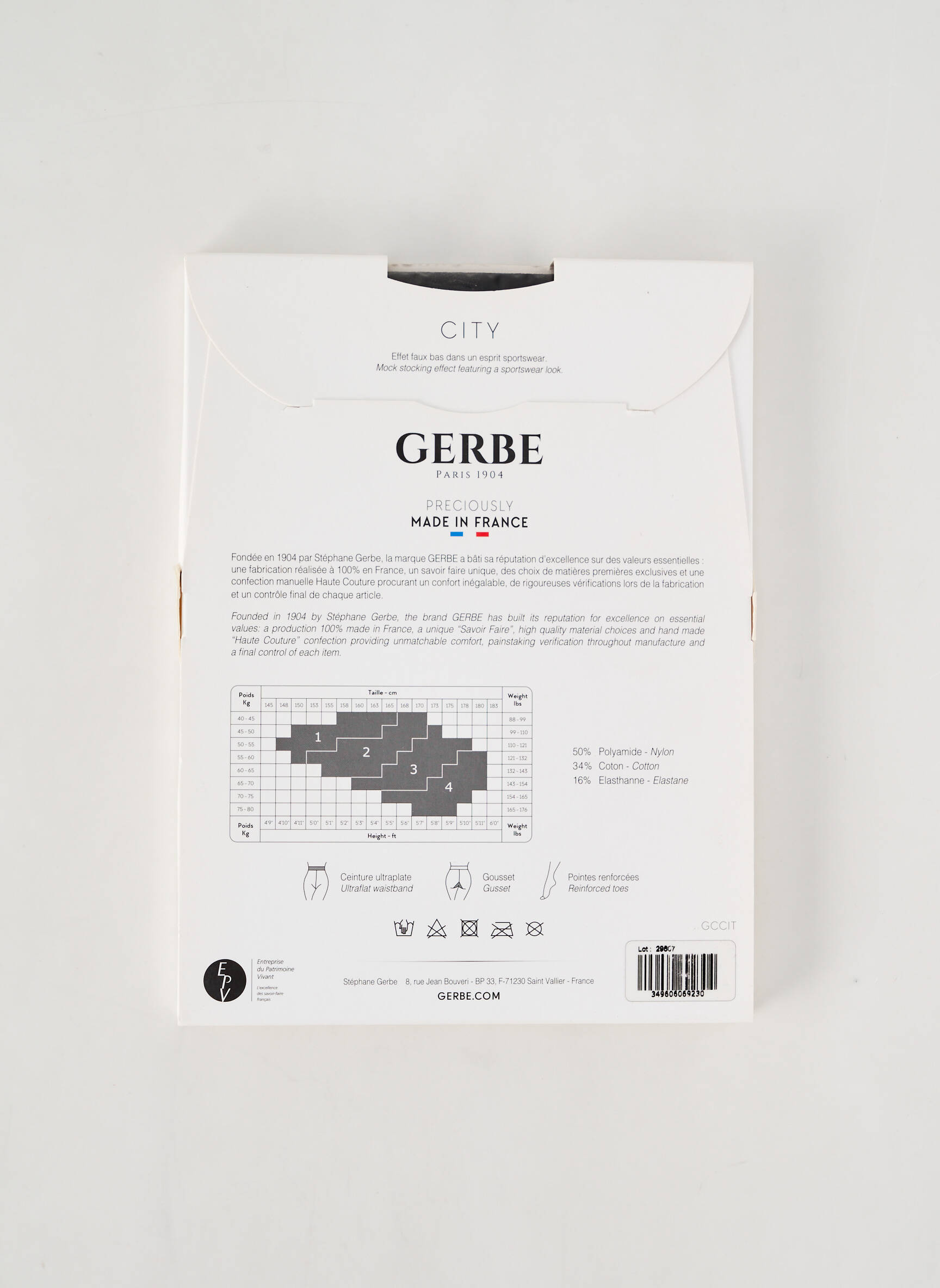 Kojinės tamprumas juodas GERBE moteris