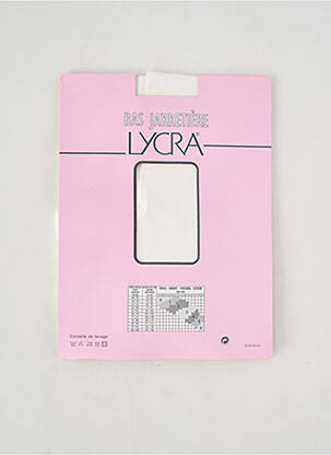 Bas tamprumas baltas LYCRA ONLY BY DUPONT moteris