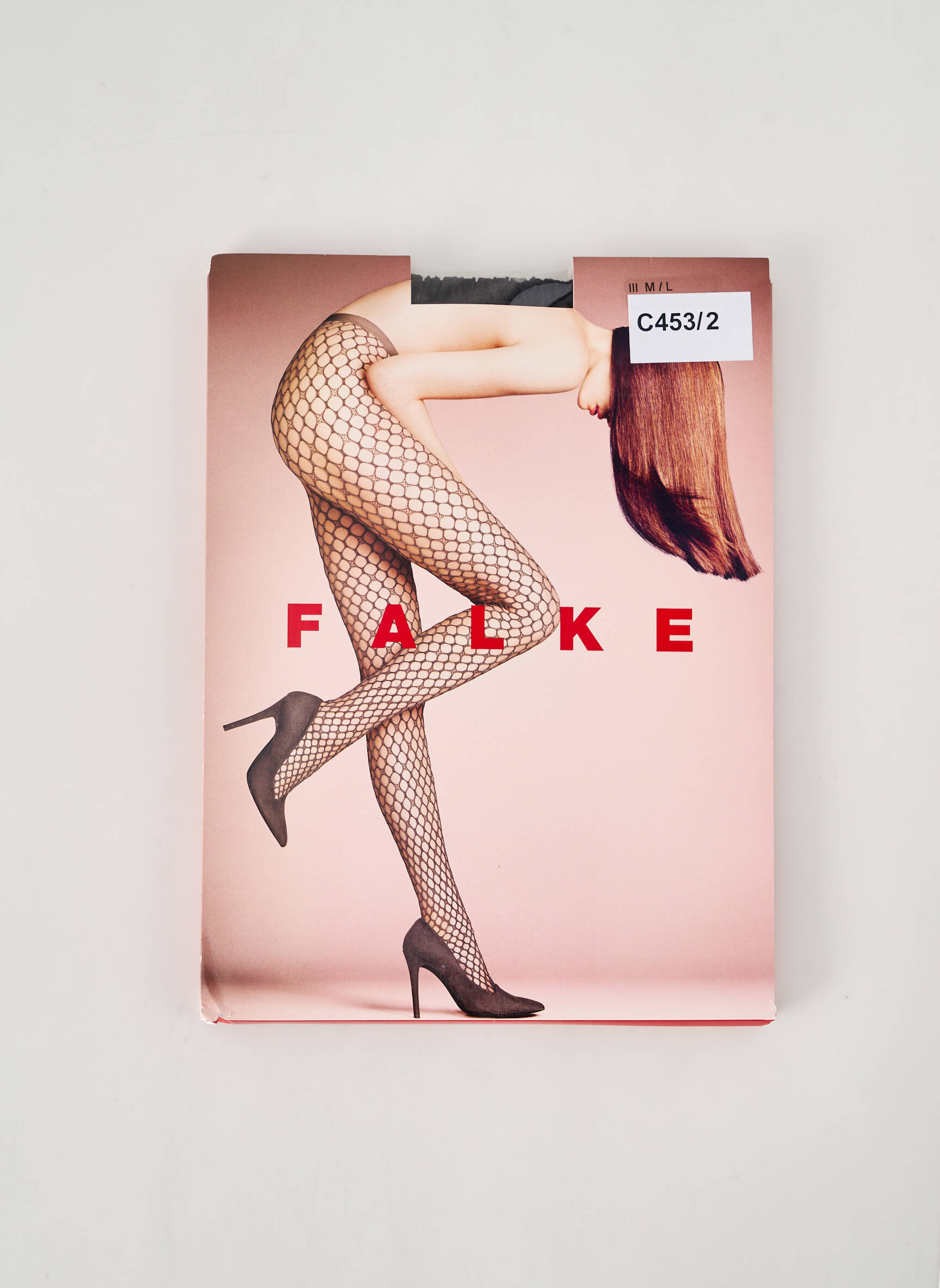 Kojinės fantazijos raštas juodas FALKE moteris
