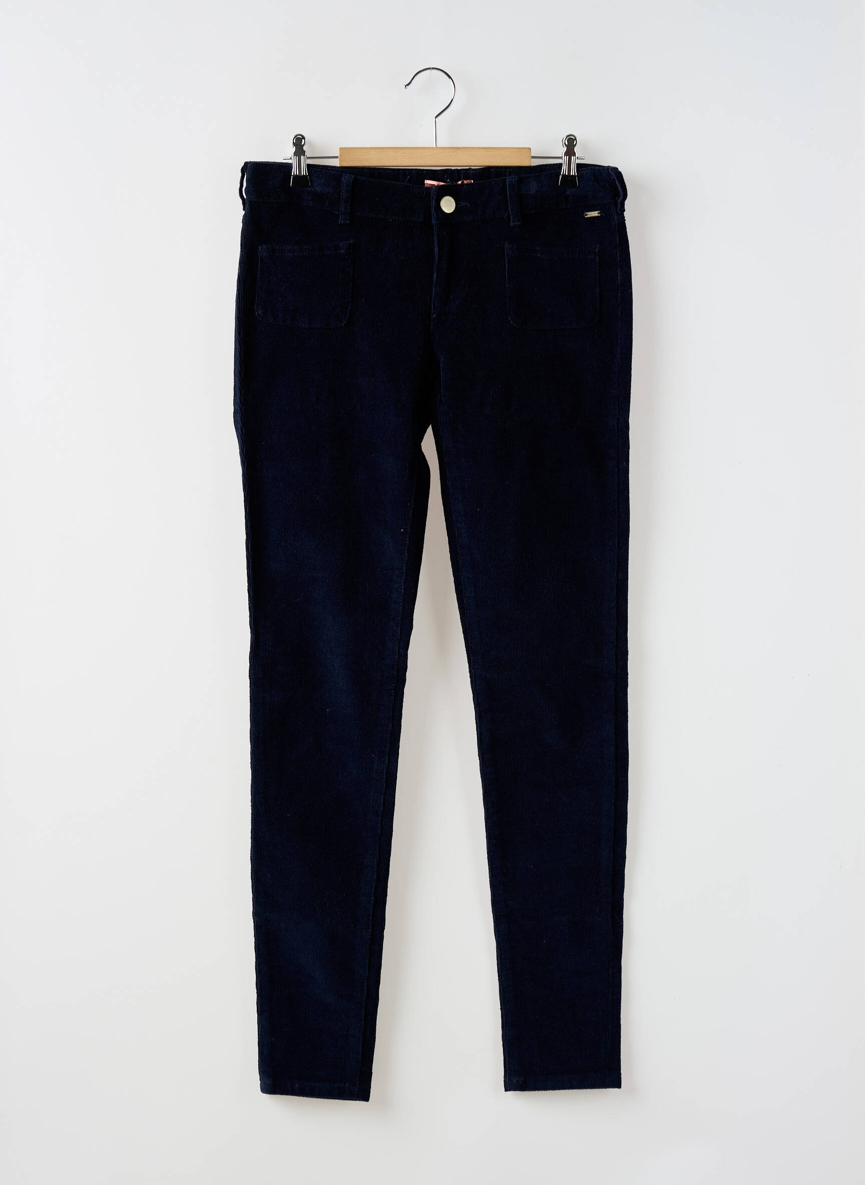 Lieknos kelnės kišenės mėlyna SCOTCH & SODA mergina