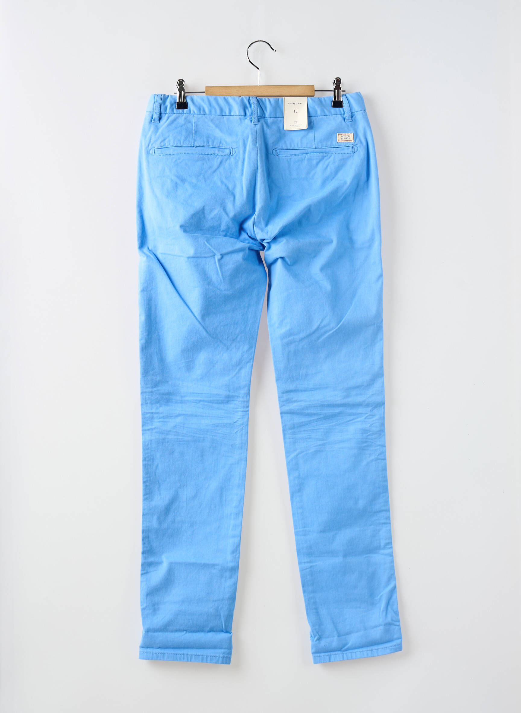 Chino kelnė kišenės mėlyna SCOTCH & SODA berniukas