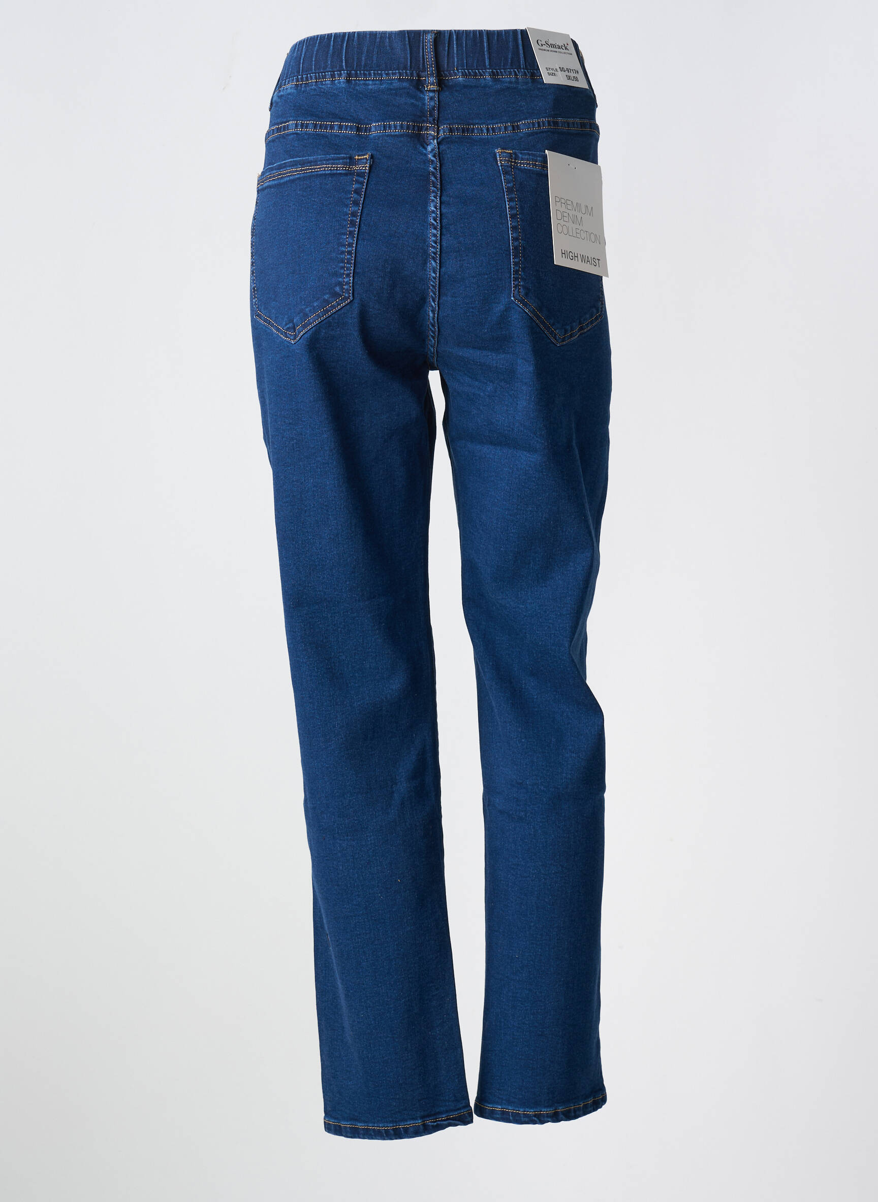 Jegging denimo audinys normala dydis mėlyna G-SMACK moteris