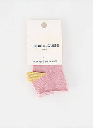 Kojinės tamprumas rožinė LOUIS*LOUISE mergina