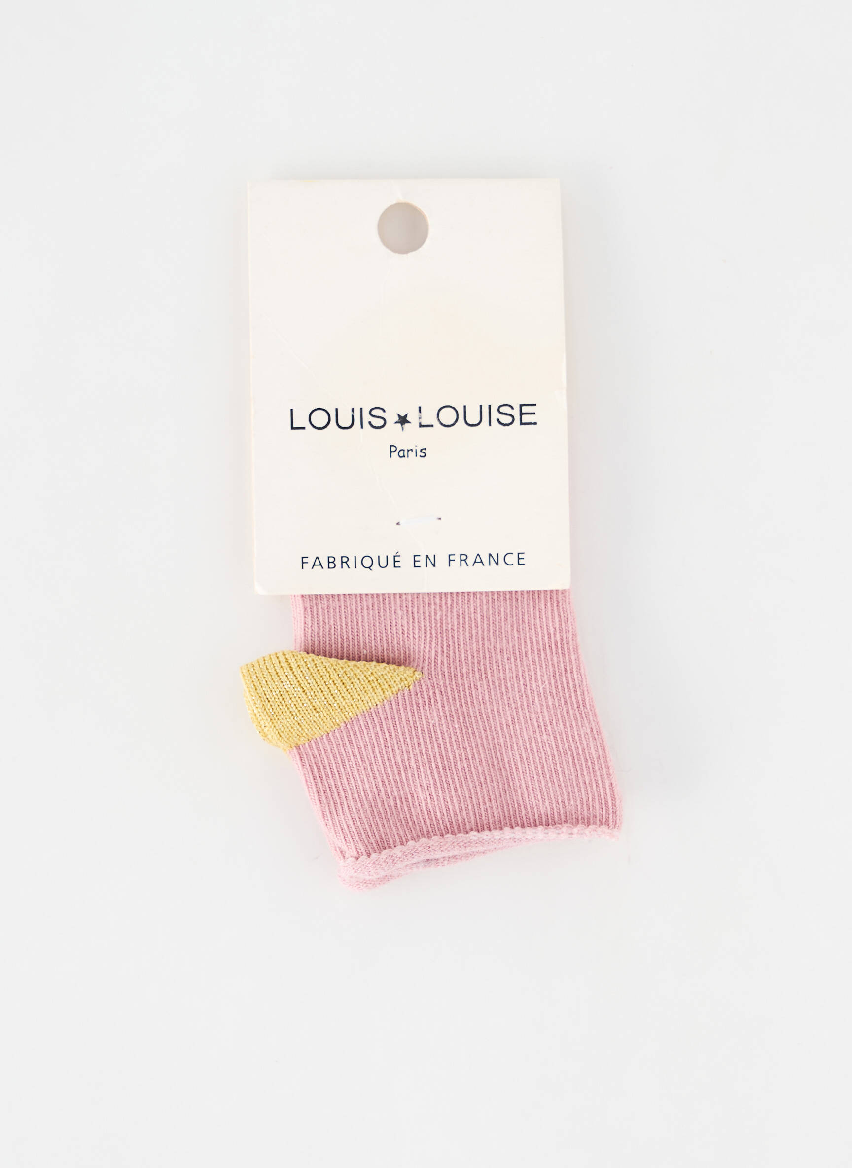 Kojinės tamprumas rožinė LOUIS*LOUISE mergina