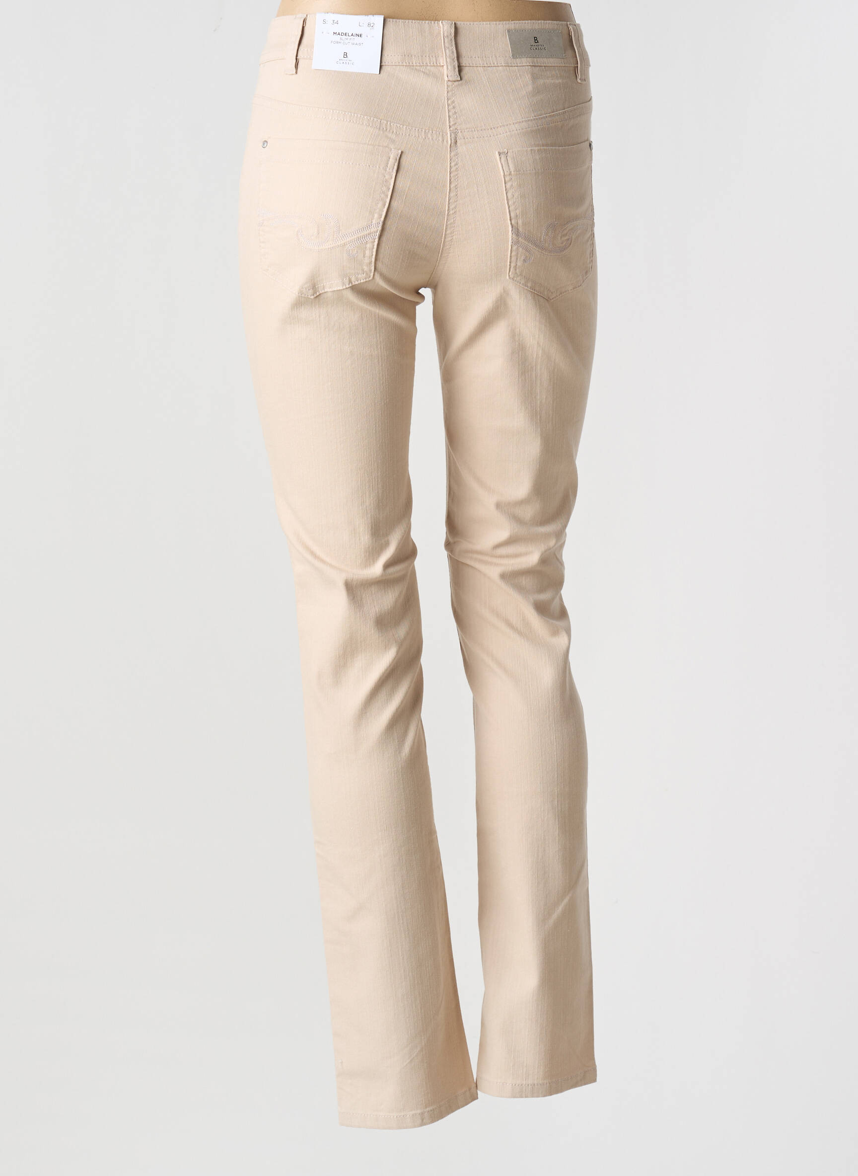 Lieknos džinsai tamprumas normala dydis bežinis BRANDTEX moteris