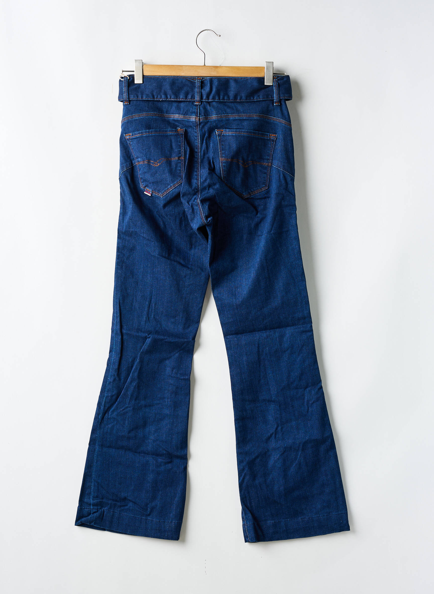 Bootcut džinsai aukšta talija aukšta talija mėlyna SALSA moteris