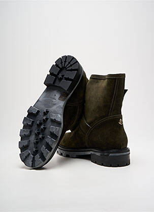 Batai/botai nubuko audinys plokščias kulnas iki 3 cm žalias JIMMY CHOO moteris