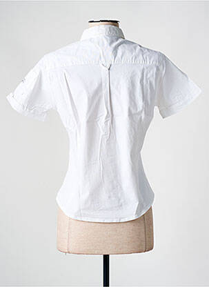 Moteriškas marškinys centrinė iškirptė trumpas rankovės baltas LOIS moteris
