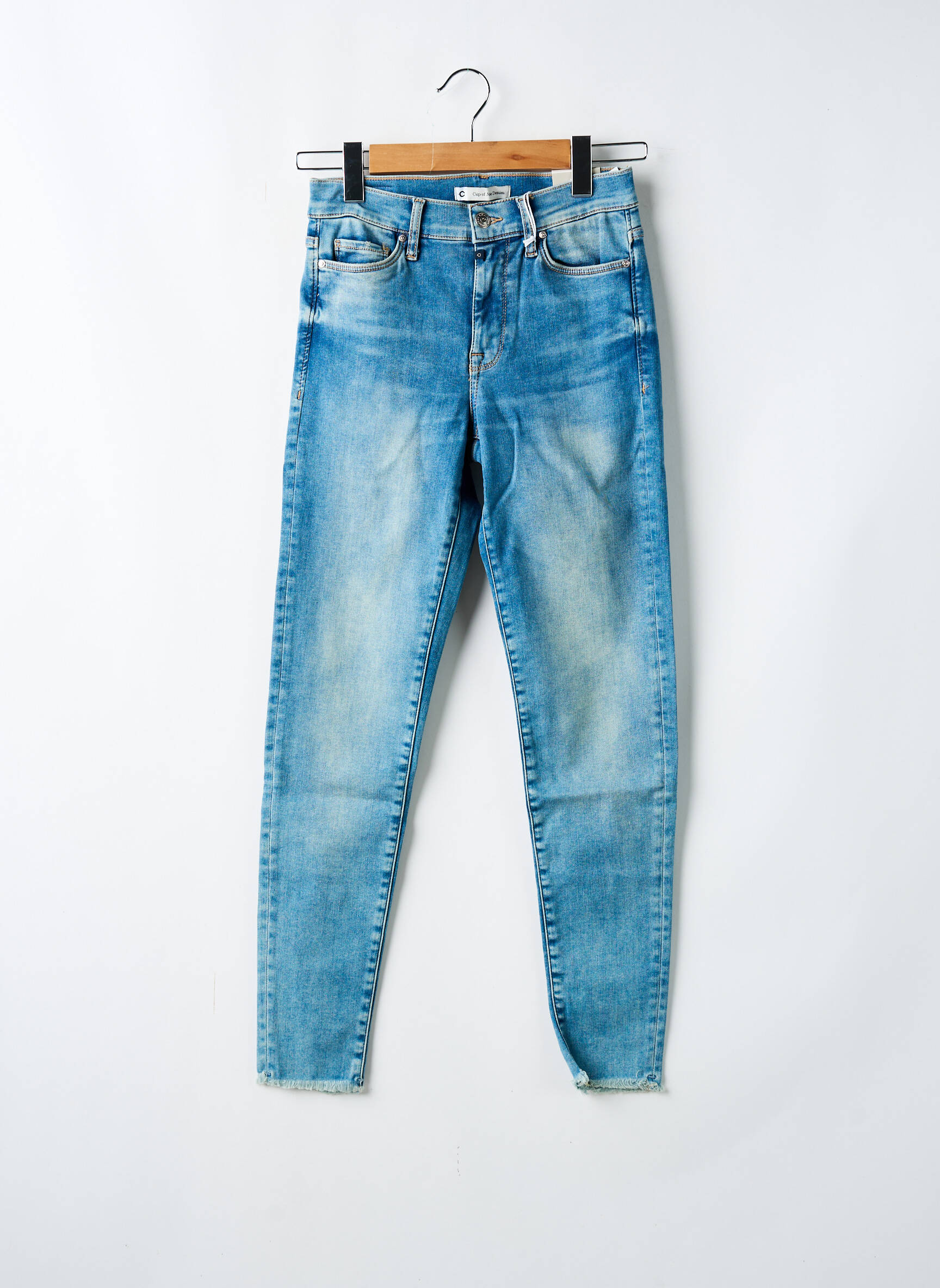 Lieknos džinsai tamprumas normala dydis mėlyna CUP OF JOE DENIM moteris