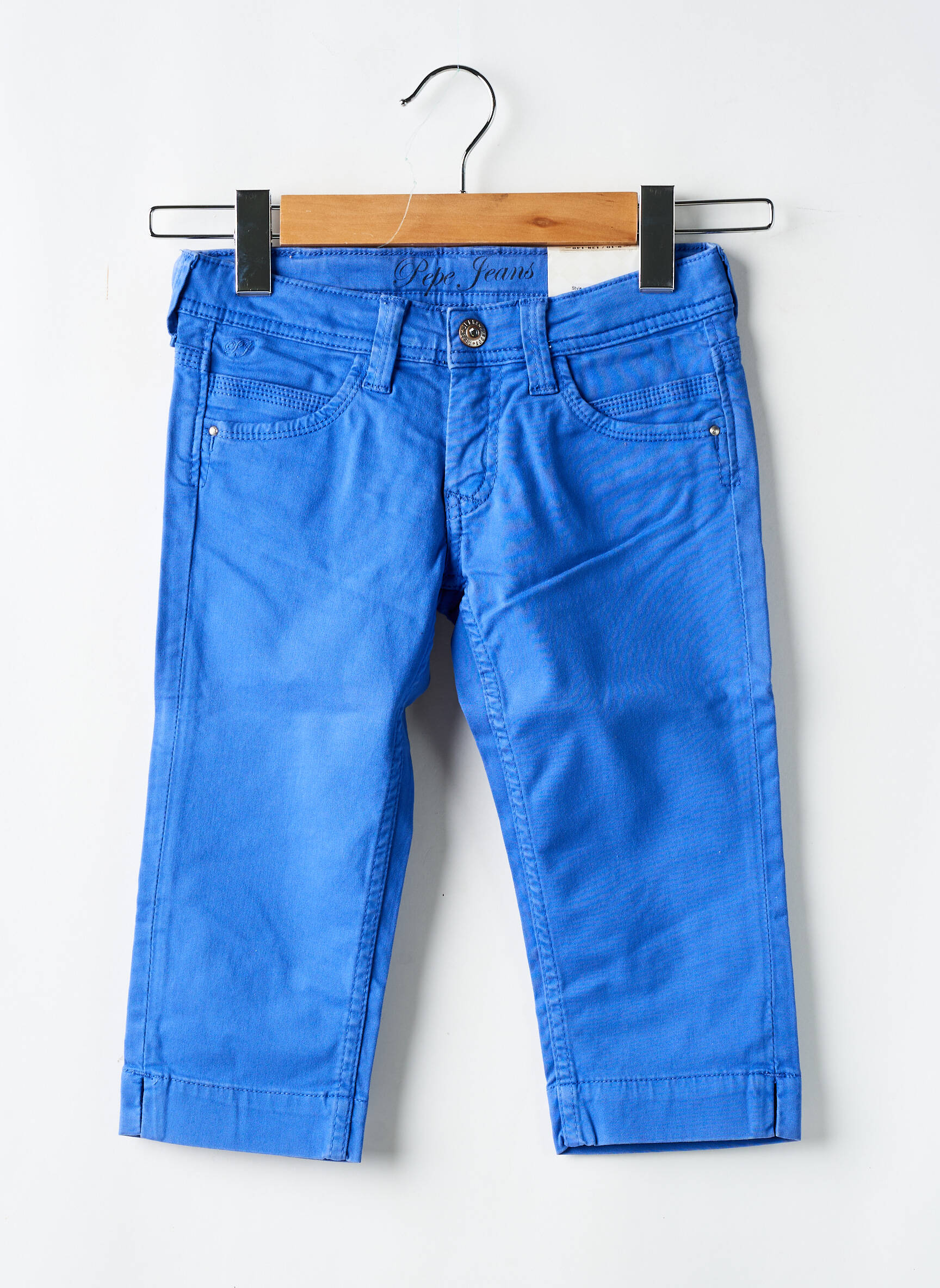 Bermudas tamprumas mėlyna PEPE JEANS mergina
