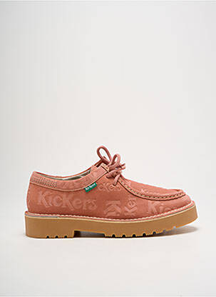 Derbiai nubuko audinys kulnas nuo 4 iki 6 cm rožinė KICKERS moteris