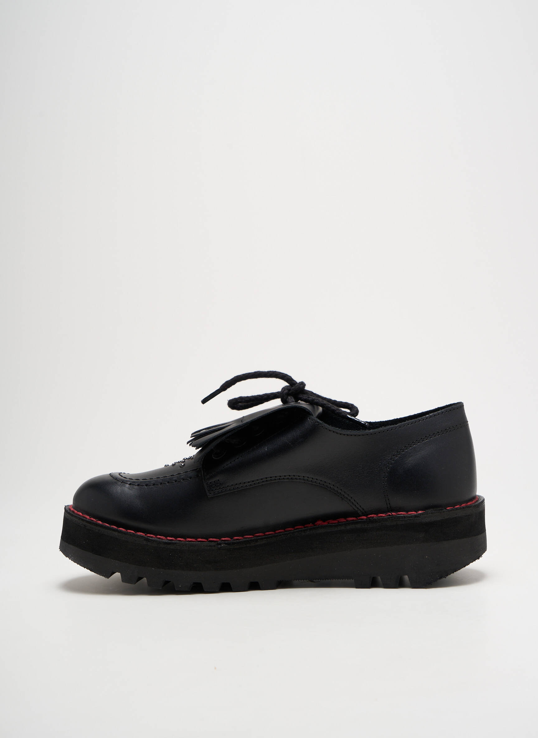 Derbiai satino audinys kulnas nuo 4 iki 6 cm juodas KICKERS moteris