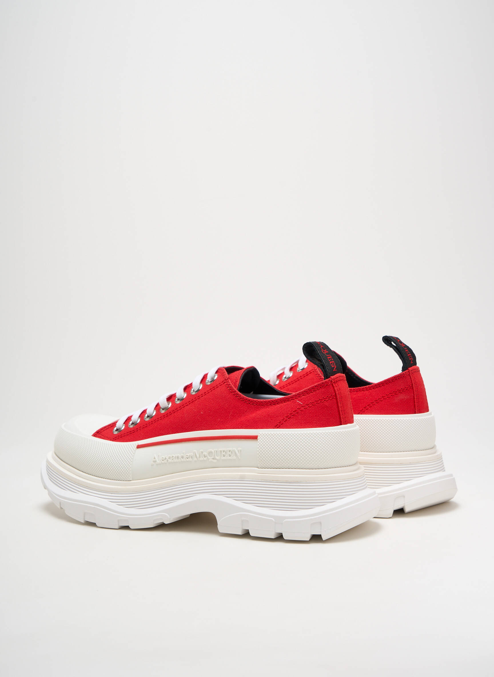 Bėgimo bateliai apvalus mygtukas kulnas nuo 4 iki 6 cm raudona ALEXANDER MCQUEEN moteris