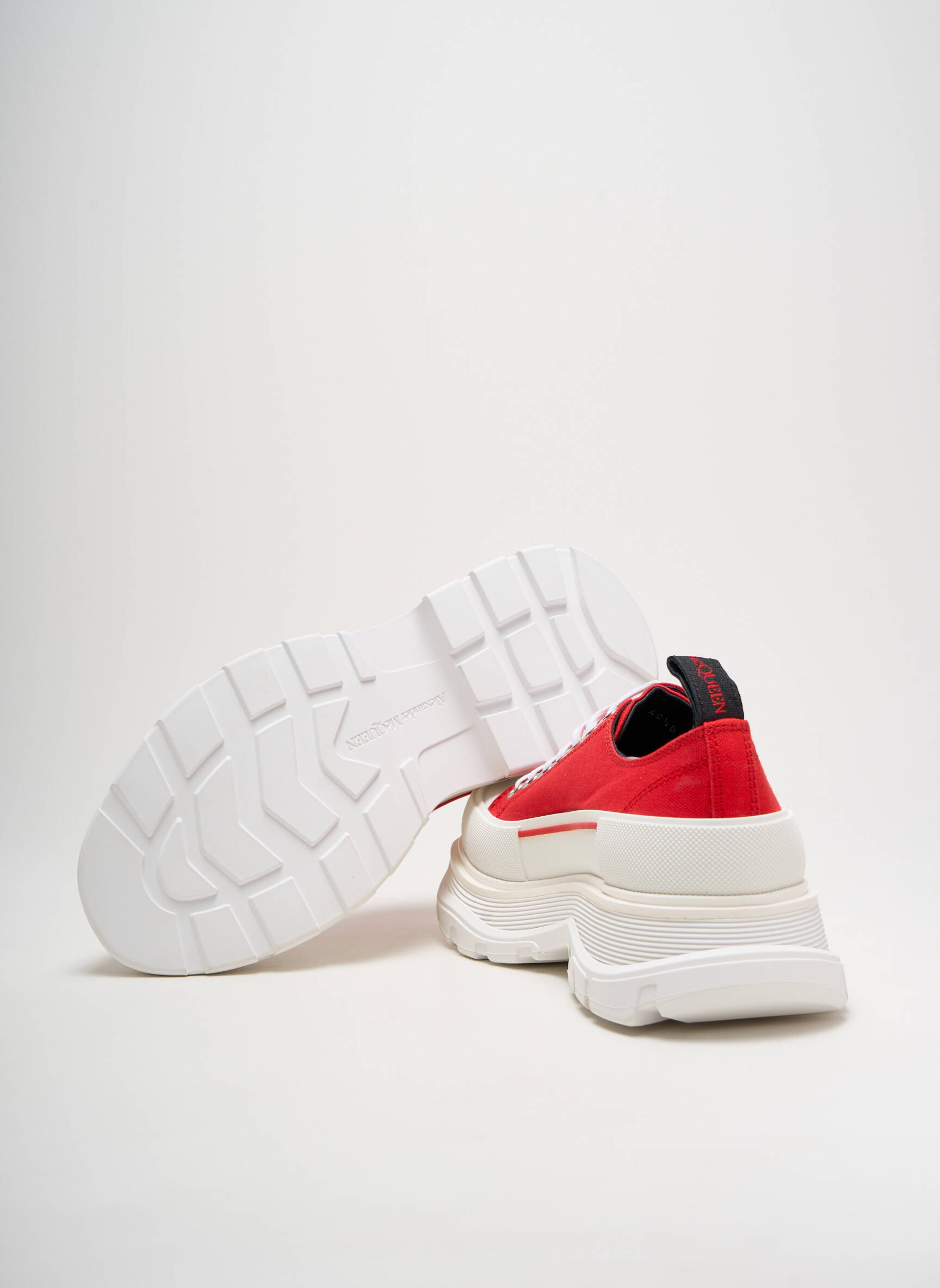 Bėgimo bateliai apvalus mygtukas kulnas nuo 4 iki 6 cm raudona ALEXANDER MCQUEEN moteris