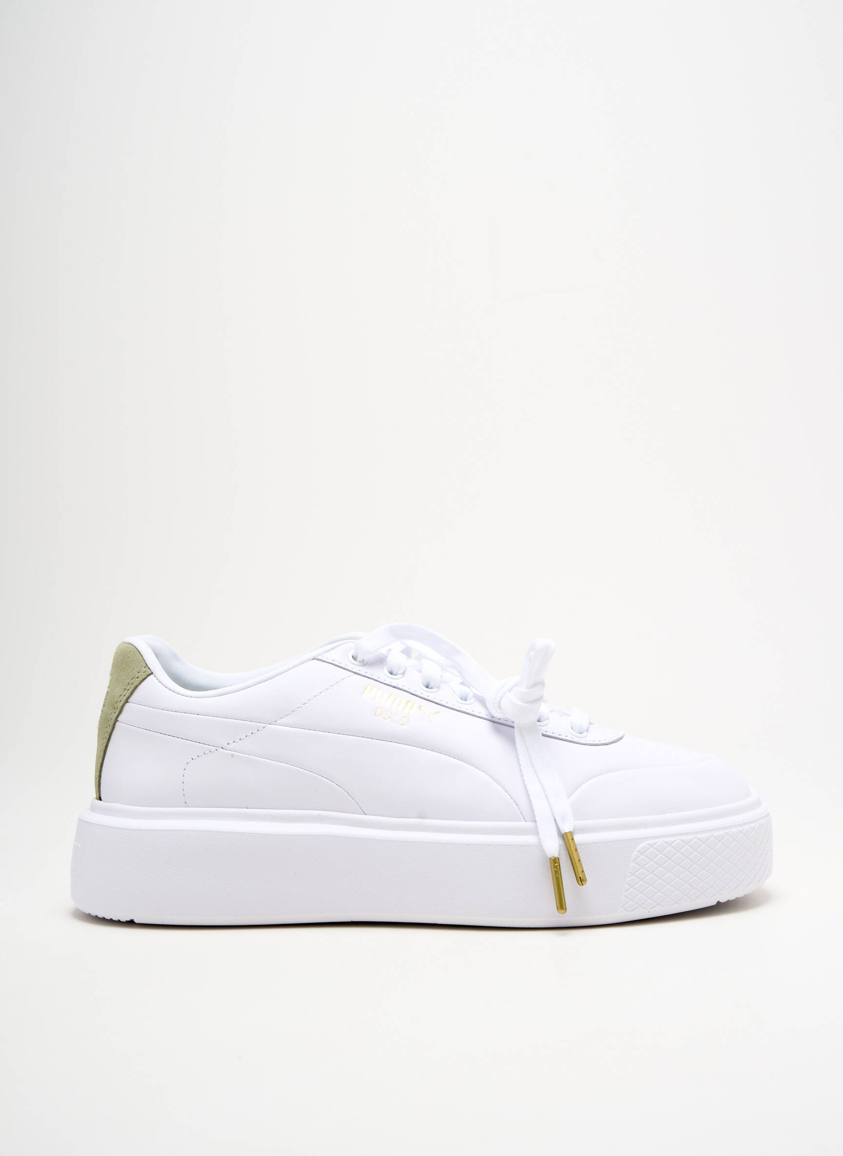 Bėgimo bateliai lygus medžiaga kulnas nuo 4 iki 6 cm baltas PUMA moteris