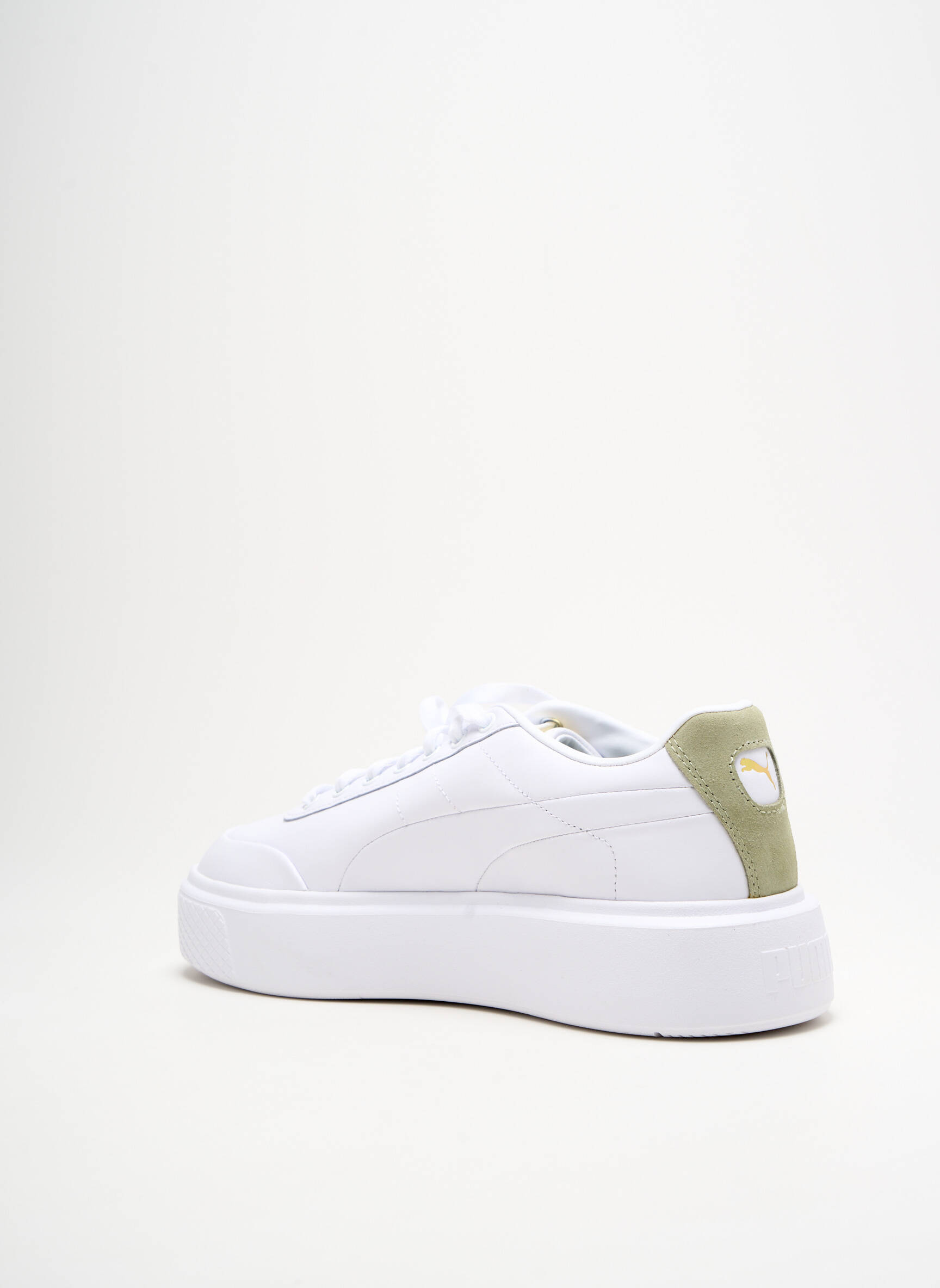 Bėgimo bateliai lygus medžiaga kulnas nuo 4 iki 6 cm baltas PUMA moteris