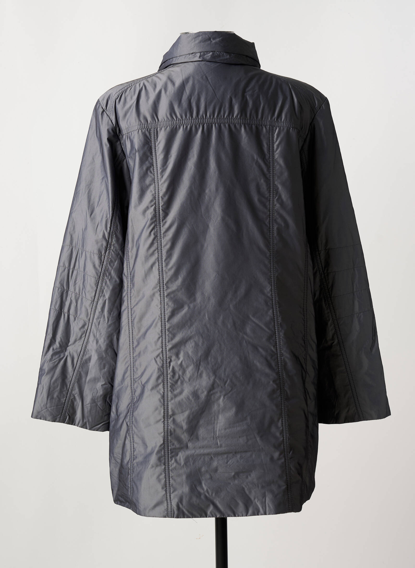 Parka ilgos rankovės be gobtuvų pilka KJBRAND moteris
