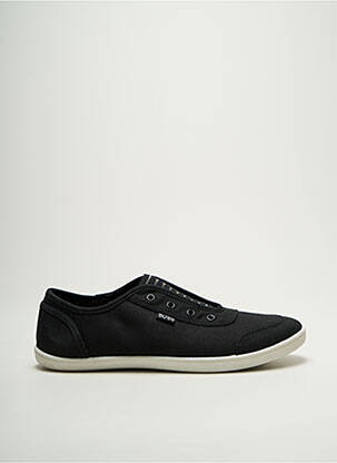 Bėgimo bateliai apvalus mygtukas plokščias kulnas iki 3 cm juodas SKECHERS moteris