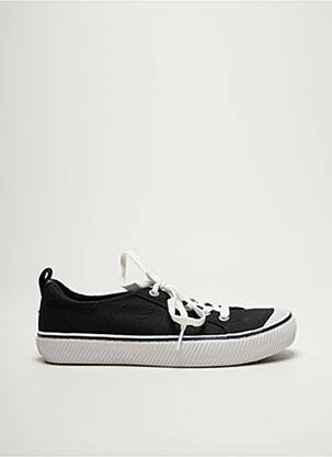 Bėgimo bateliai apvalus mygtukas plokščias kulnas iki 3 cm juodas SKECHERS moteris