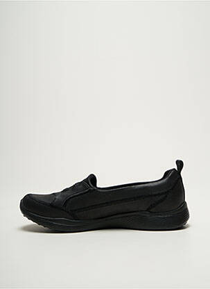 Bėgimo bateliai apvalus mygtukas plokščias kulnas iki 3 cm juodas SKECHERS moteris