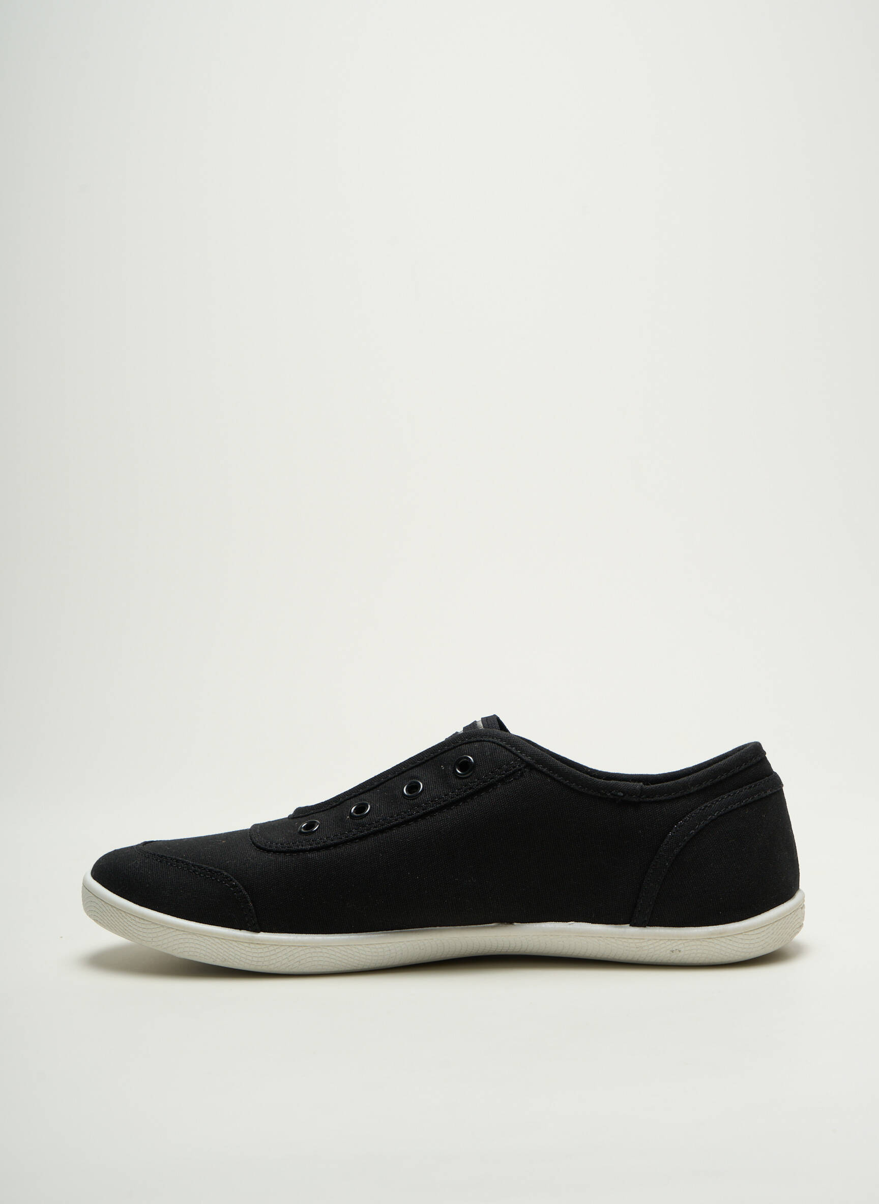 Bėgimo bateliai apvalus mygtukas plokščias kulnas iki 3 cm juodas SKECHERS moteris