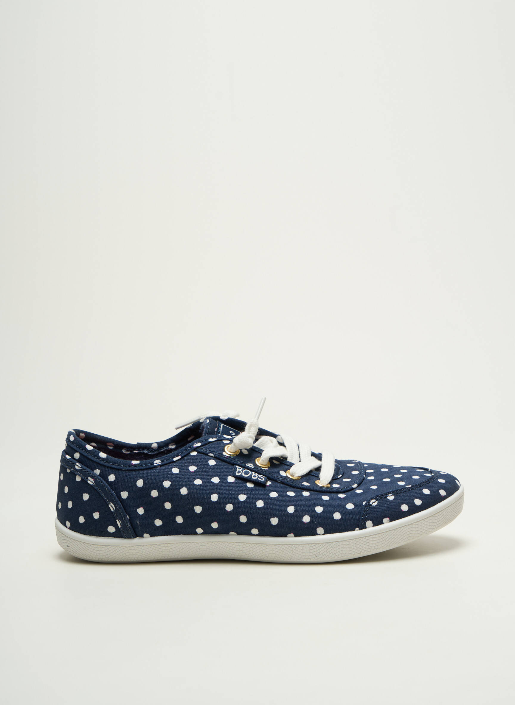 Bėgimo bateliai apvalus mygtukas plokščias kulnas iki 3 cm mėlyna SKECHERS moteris