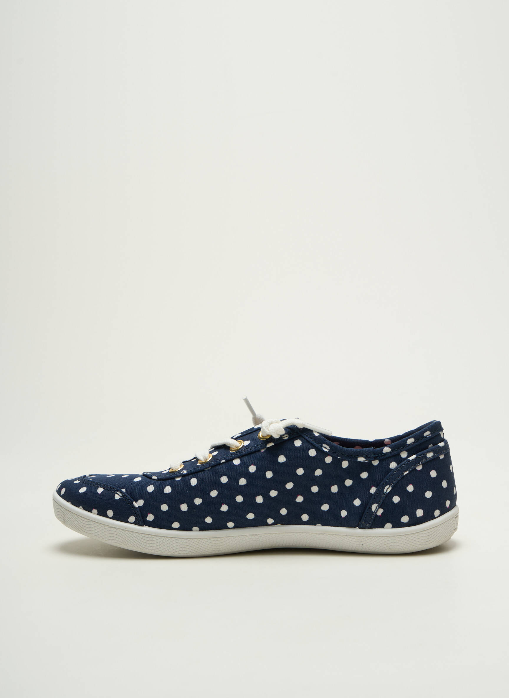 Bėgimo bateliai apvalus mygtukas plokščias kulnas iki 3 cm mėlyna SKECHERS moteris