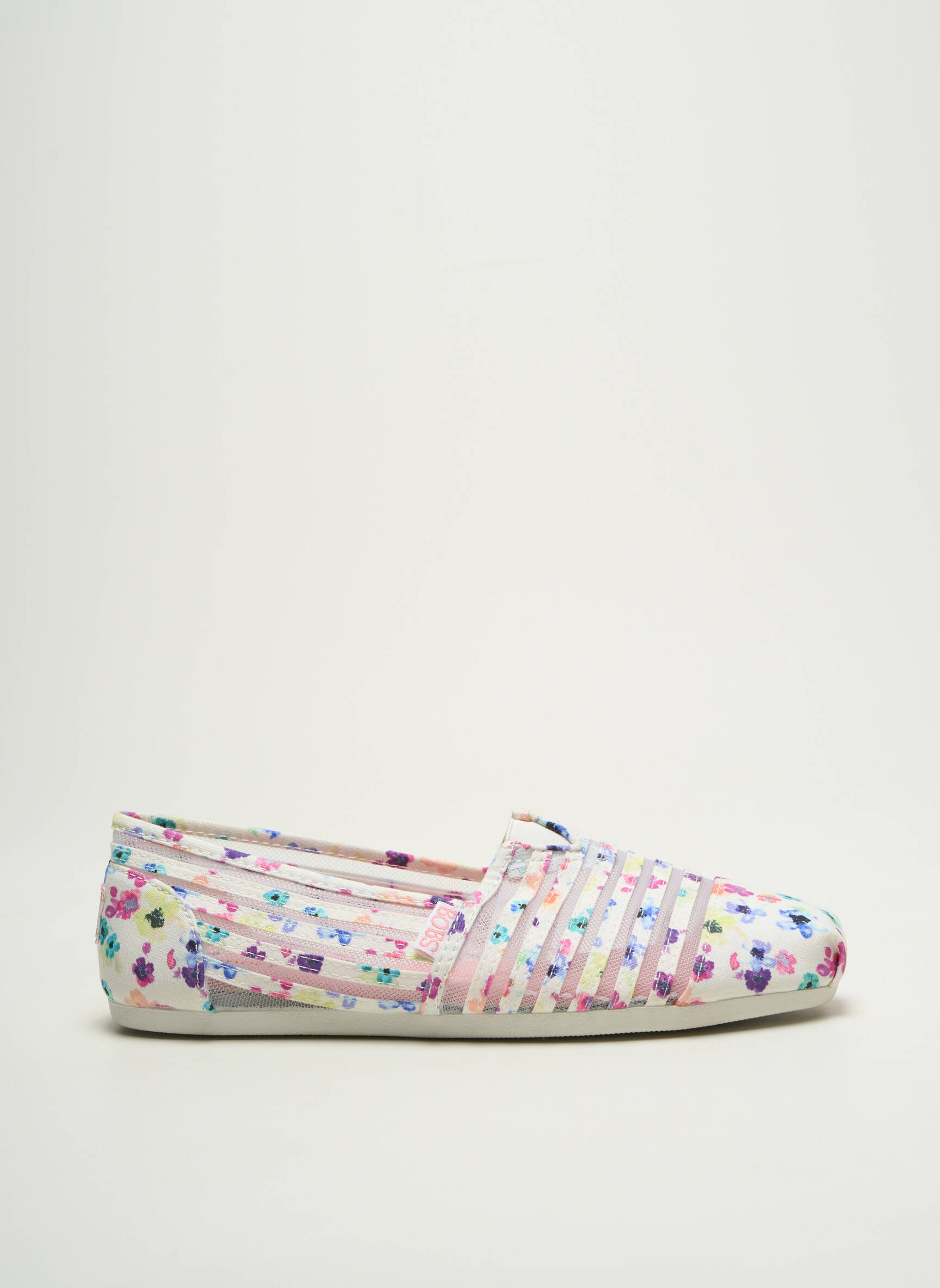Espadrilės plokščias kulnas iki 3 cm baltas SKECHERS moteris