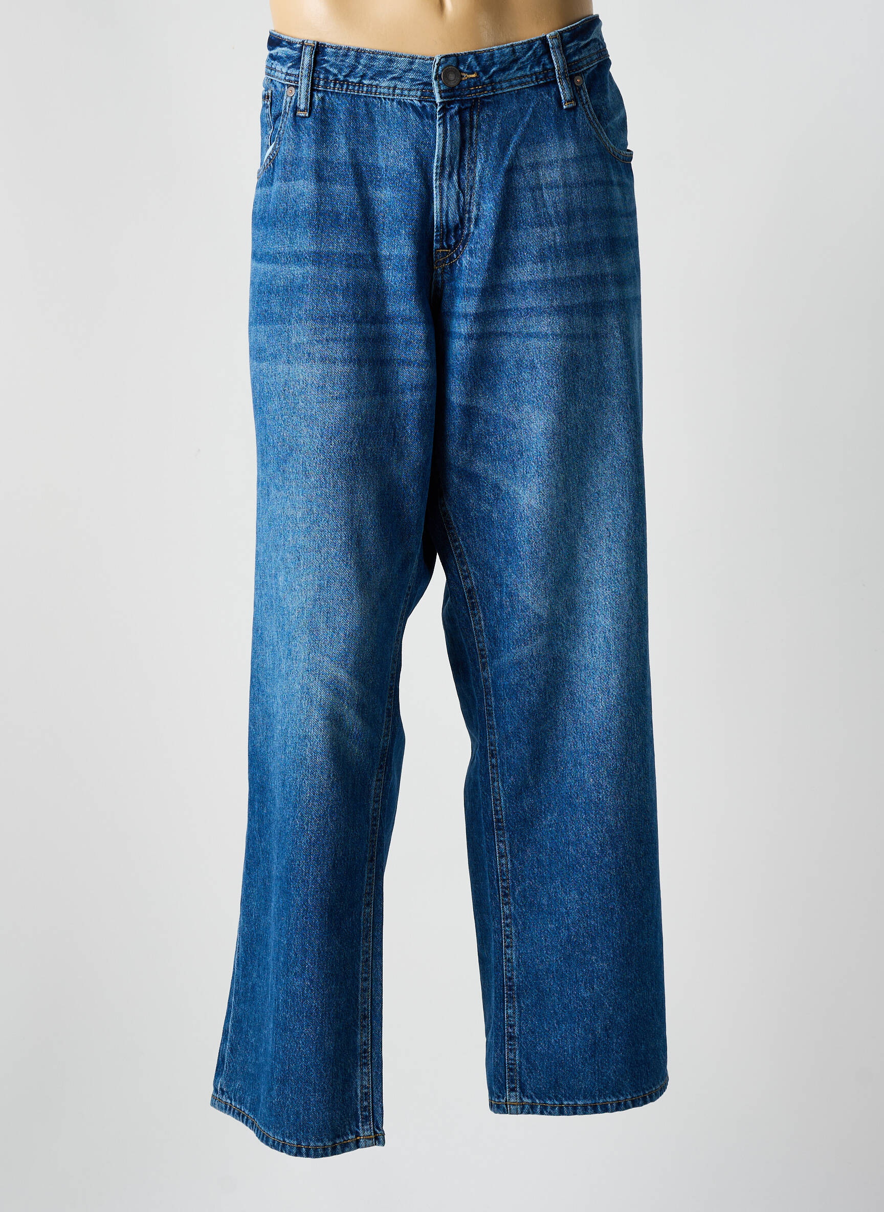Plačios džinsai kišenės normala dydis mėlyna JACK & JONES vyras