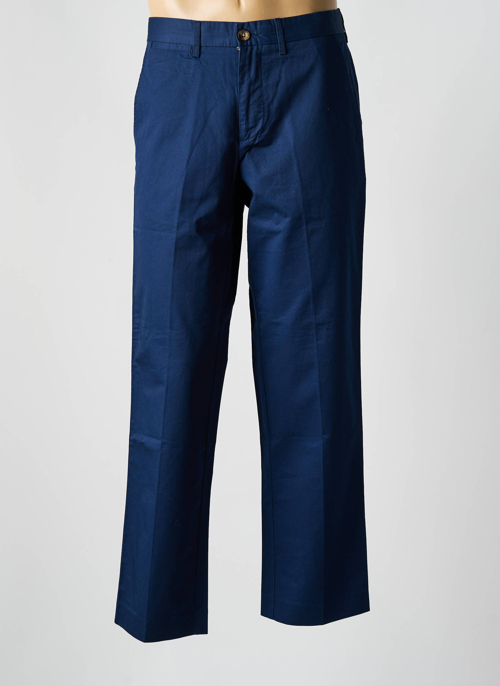 Chino kelnė popelinos audinys, kuris pasižymi lygiu ir tankiu paviršiumi. normala dydis mėlyna TOMMY HILFIGER vyras