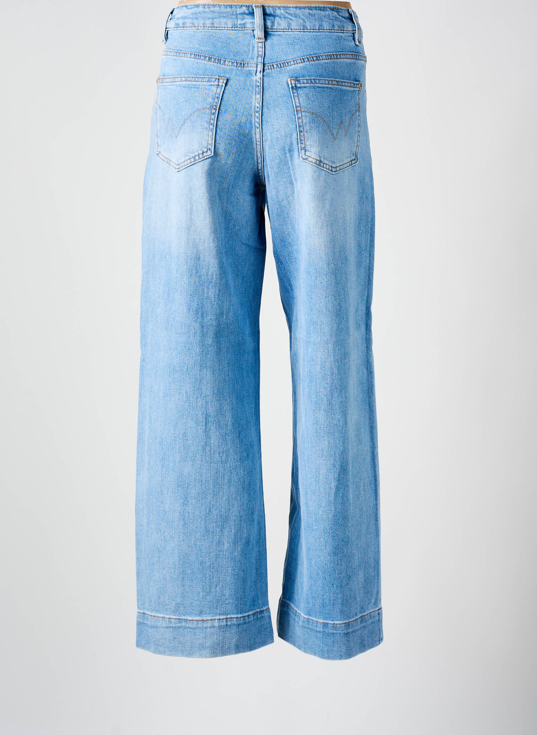 Plačios džinsai tamprumas normala dydis mėlyna DENIM DAYS moteris