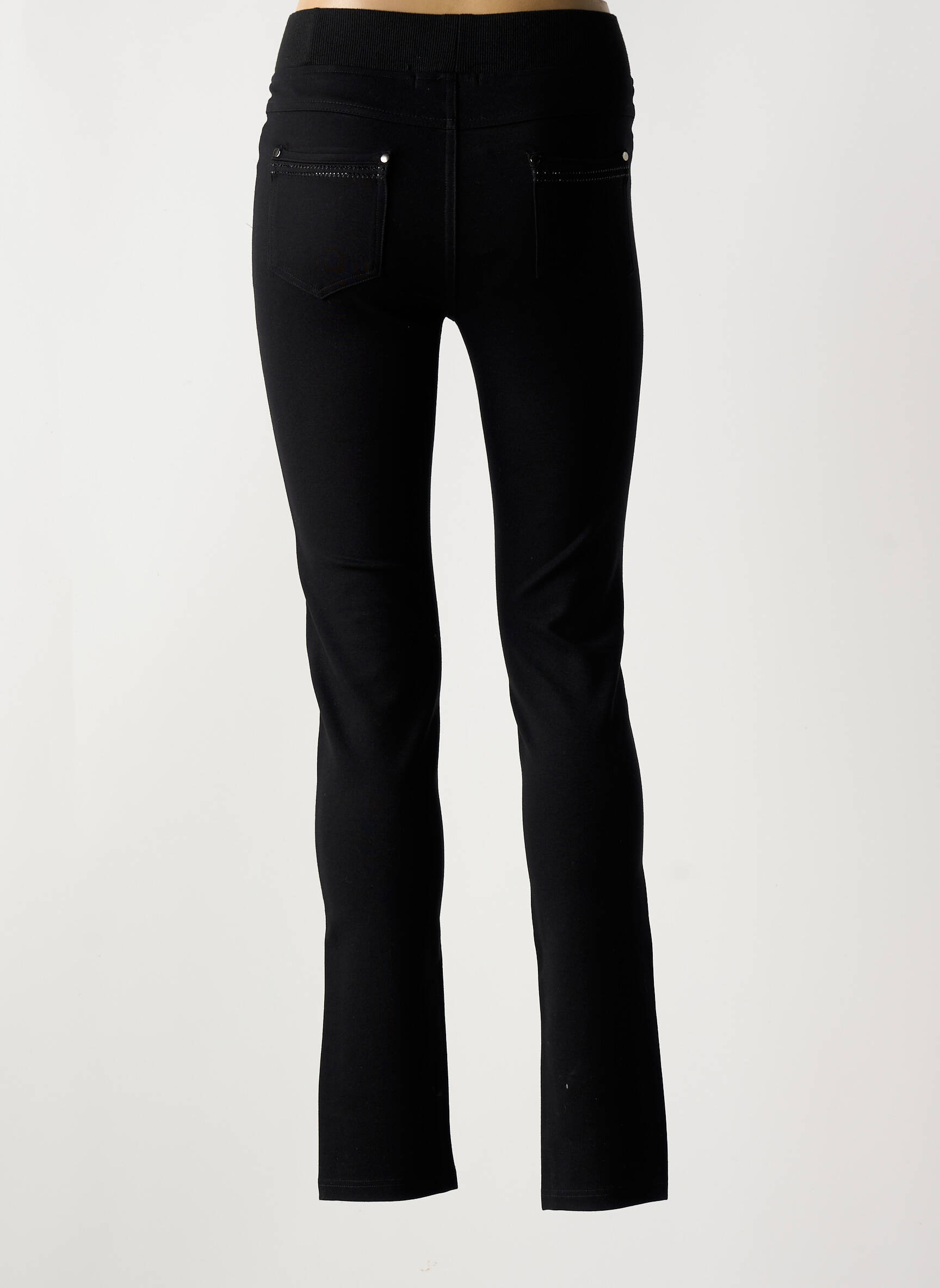 Jegging jersey audinys normala dydis juodas BARILOCHE moteris